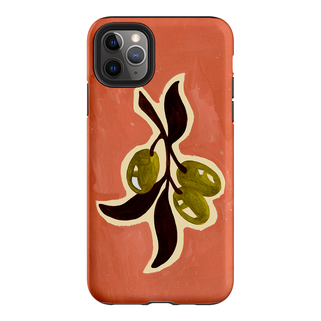 Olives Printed Phone Cases iPhone 11 Pro Max / Armoured by Studio Bon - The Dairy