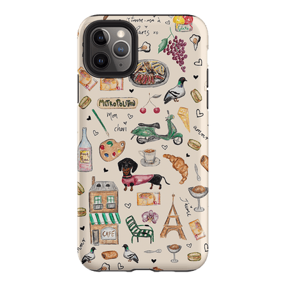 Parisian Daydream Printed Phone Cases iPhone 11 Pro Max / Armoured by BG. Studio - The Dairy