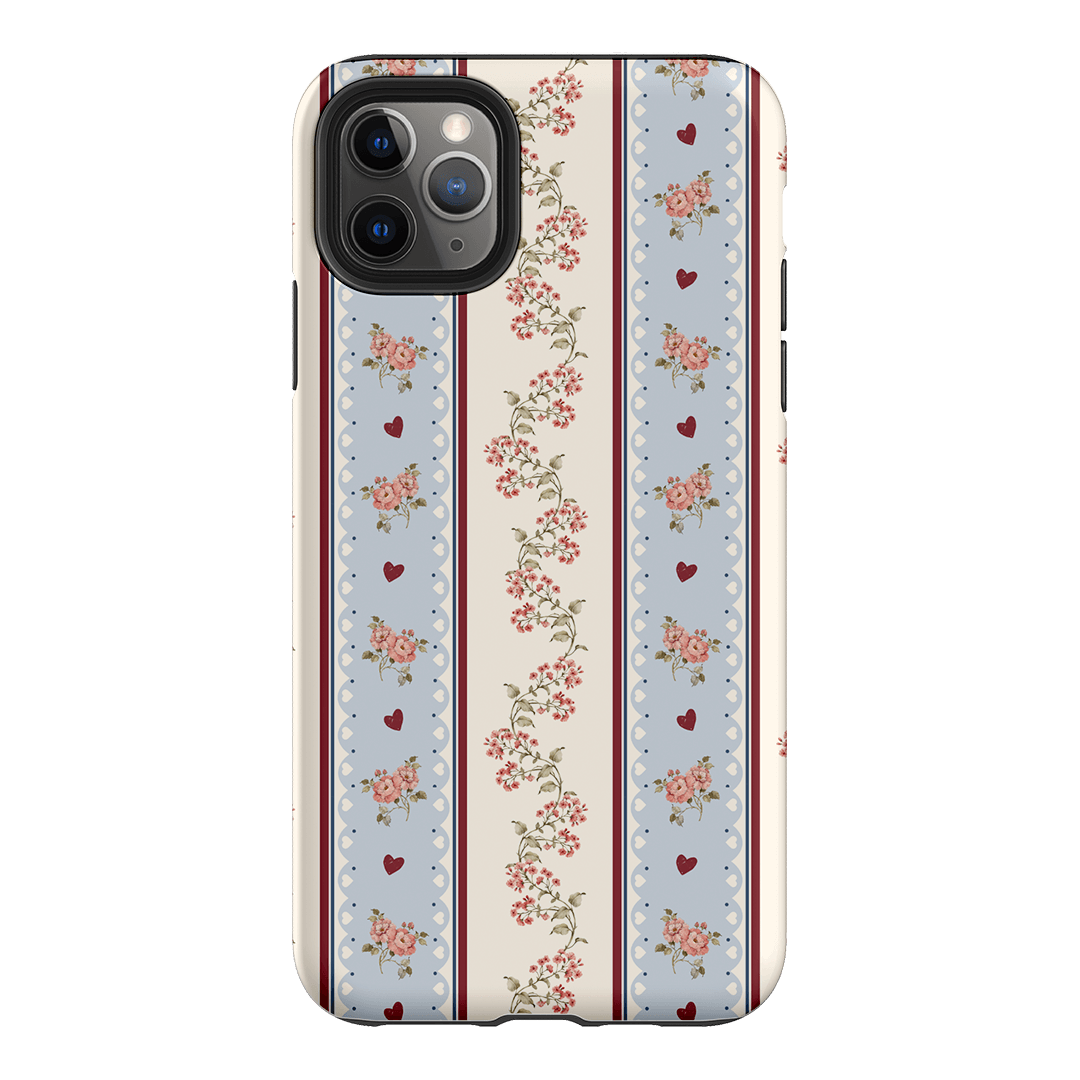 Pastel Stripe Printed Phone Cases iPhone 11 Pro Max / Armoured by Kasiags Art - The Dairy