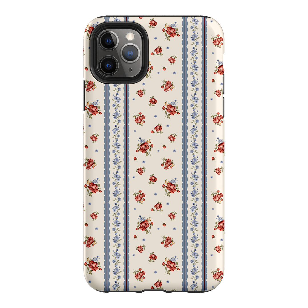 Rose Stripe Printed Phone Cases iPhone 11 Pro Max / Armoured by Kasiags Art - The Dairy