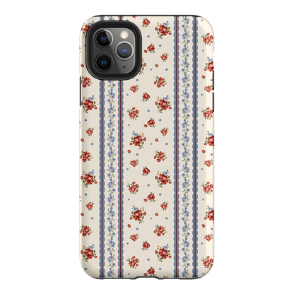 Rose Stripe Printed Phone Cases iPhone 11 Pro Max / Armoured by Kasiags Art - The Dairy