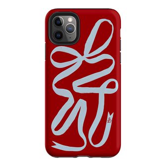 Cottage Ribbon Printed Phone Cases iPhone 11 Pro Max / Armoured by Jasmine Dowling - The Dairy