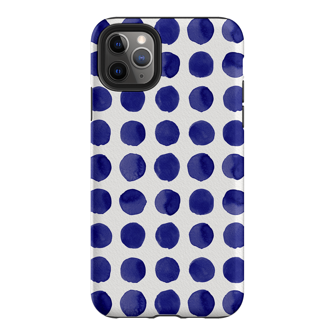 Spots in Blueberry Printed Phone Cases by The Dairy - The Dairy