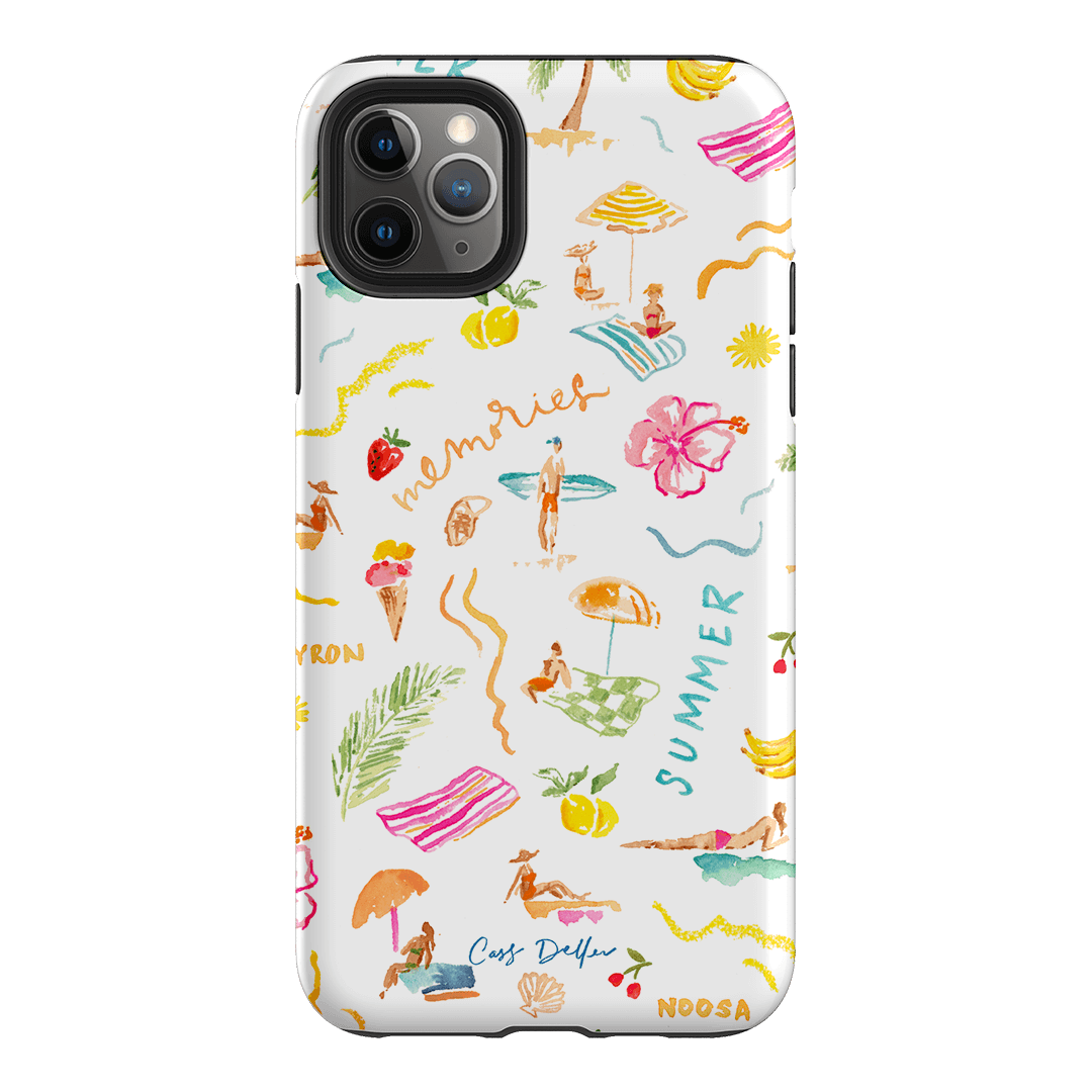 Summer Memories Printed Phone Cases iPhone 11 Pro Max / Armoured by Cass Deller - The Dairy