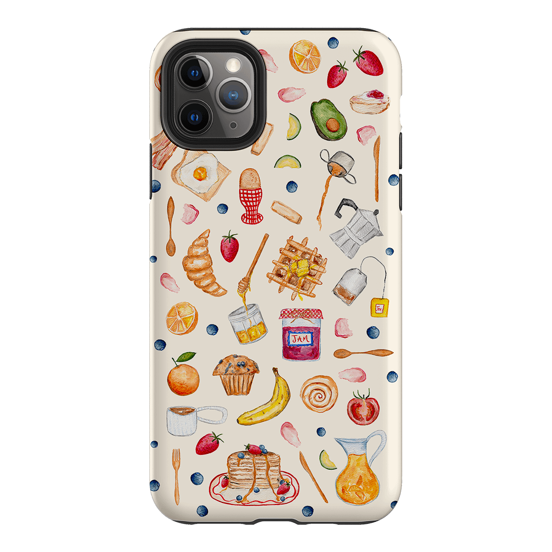 Sunday Breakfast Printed Phone Cases iPhone 11 Pro Max / Armoured by BG. Studio - The Dairy