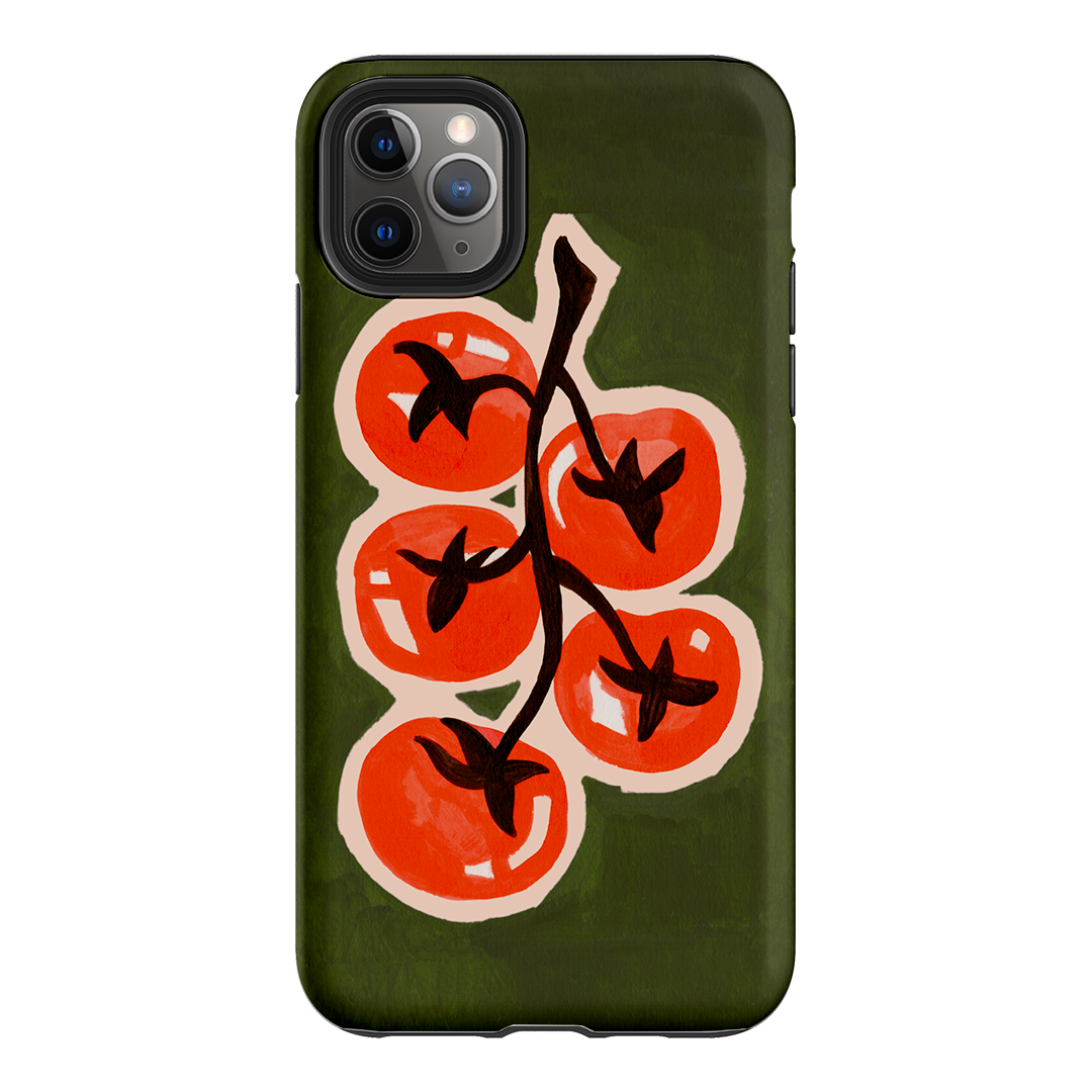 Tomatoes Printed Phone Cases iPhone 11 Pro Max / Armoured by Studio Bon - The Dairy