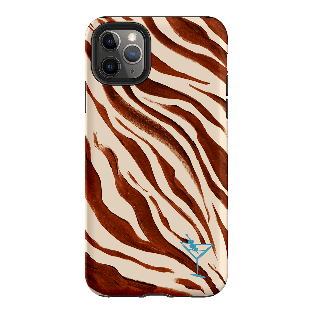 Zebra Tini Printed Phone Cases iPhone 11 Pro Max / Armoured by Charlie Taylor - The Dairy
