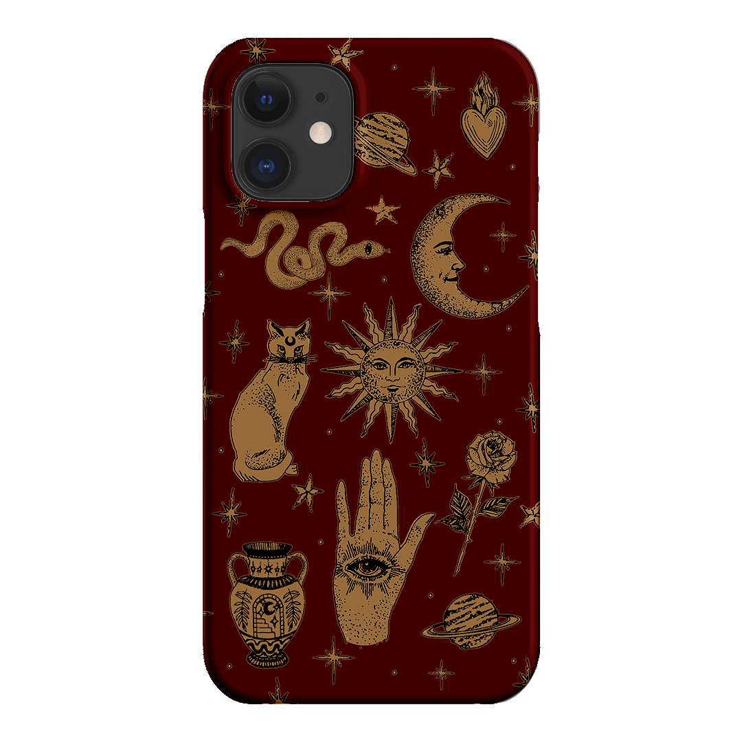 Astro Flash Red Printed Phone Cases iPhone 12 / Snap by Veronica Tucker - The Dairy