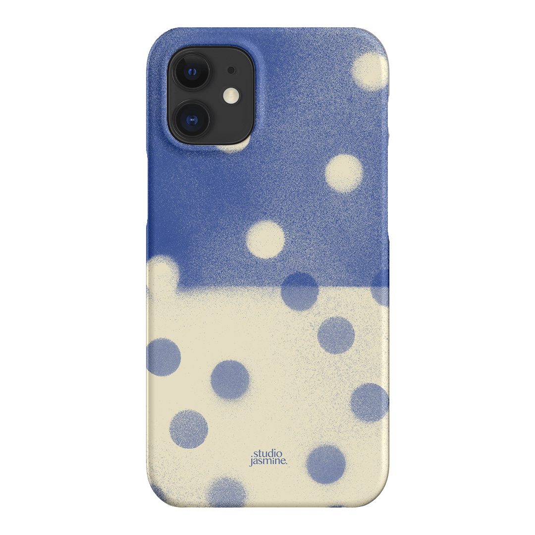 Bleu Polka Dot Printed Phone Cases iPhone 12 / Snap by Jasmine Dowling - The Dairy