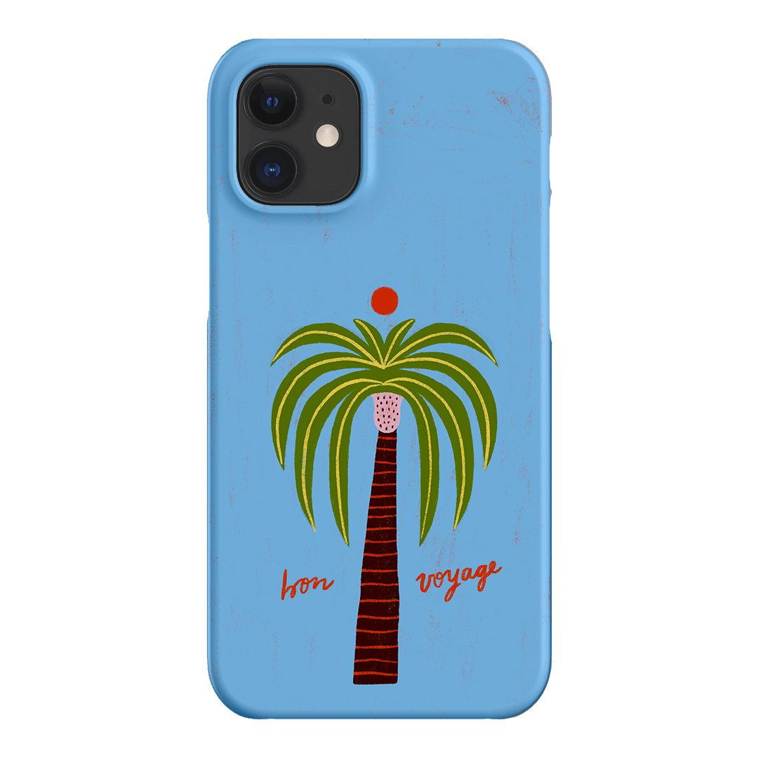 Bon Voyage Blue Printed Phone Cases iPhone 12 / Snap by Marie Faurrite - The Dairy