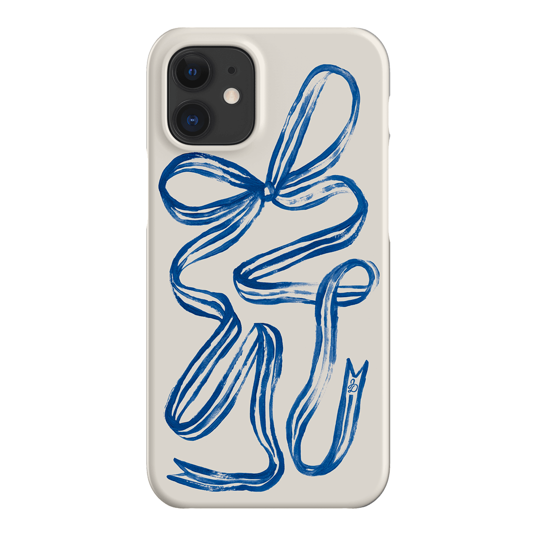 Bowerbird Ribbon Printed Phone Cases iPhone 12 / Snap by Jasmine Dowling - The Dairy