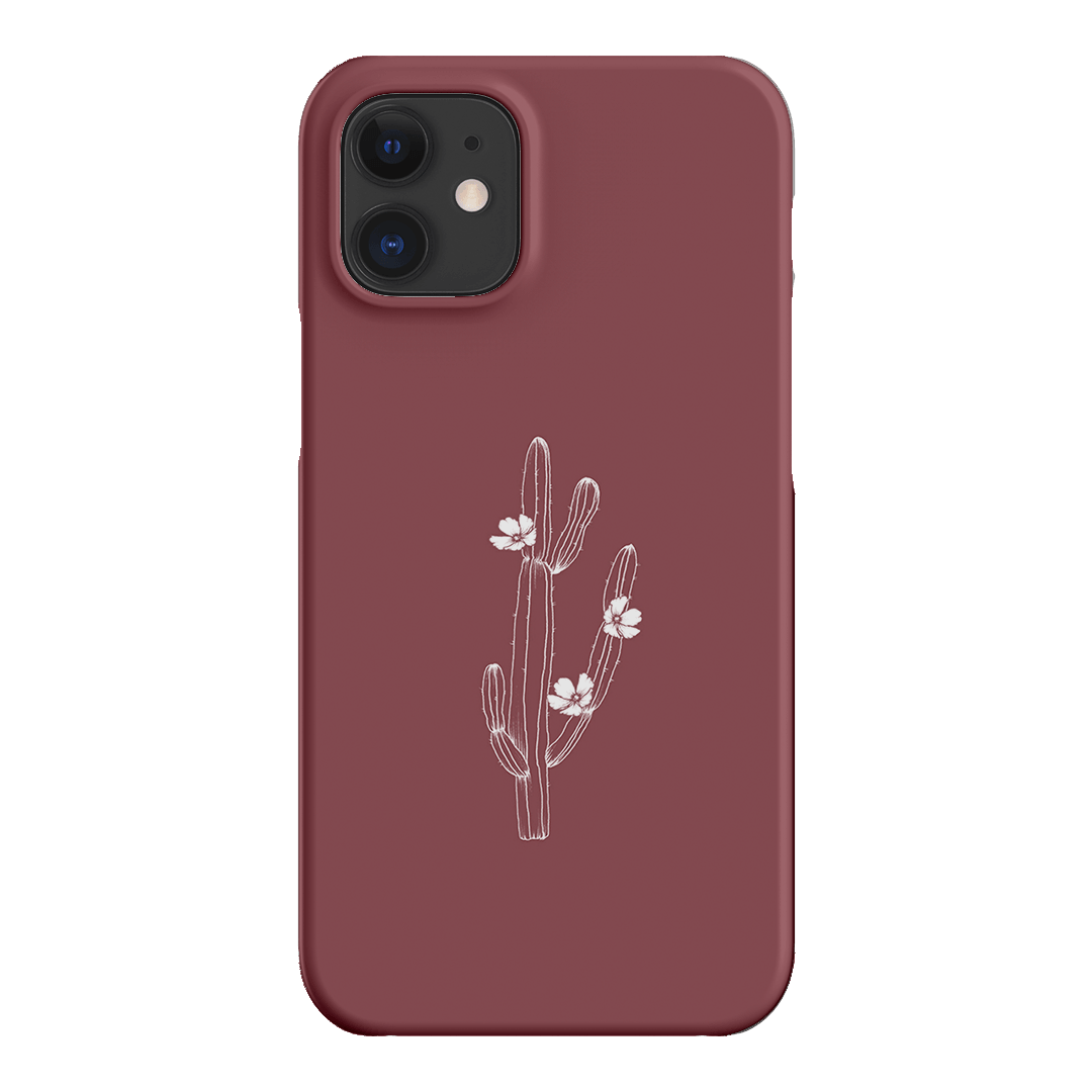 Cactus Flower Printed Phone Cases iPhone 12 / Snap by Typoflora - The Dairy