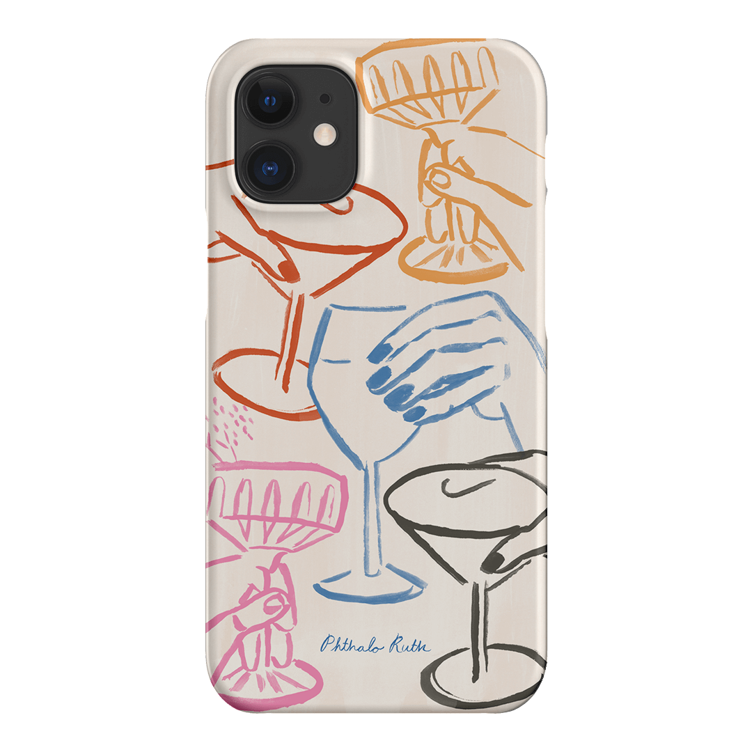 Cheers Multi Printed Phone Cases iPhone 12 / Snap by Phthalo Ruth - The Dairy