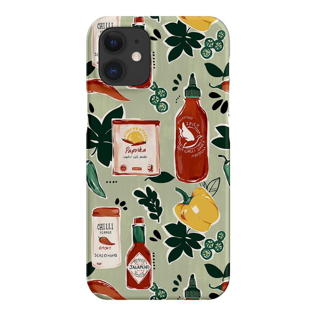 Chilli Pepper Printed Phone Cases iPhone 12 / Snap by Charlie Taylor - The Dairy