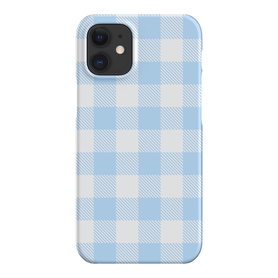Cloud Plaid Printed Phone Cases iPhone 12 / Snap by The Dairy - The Dairy