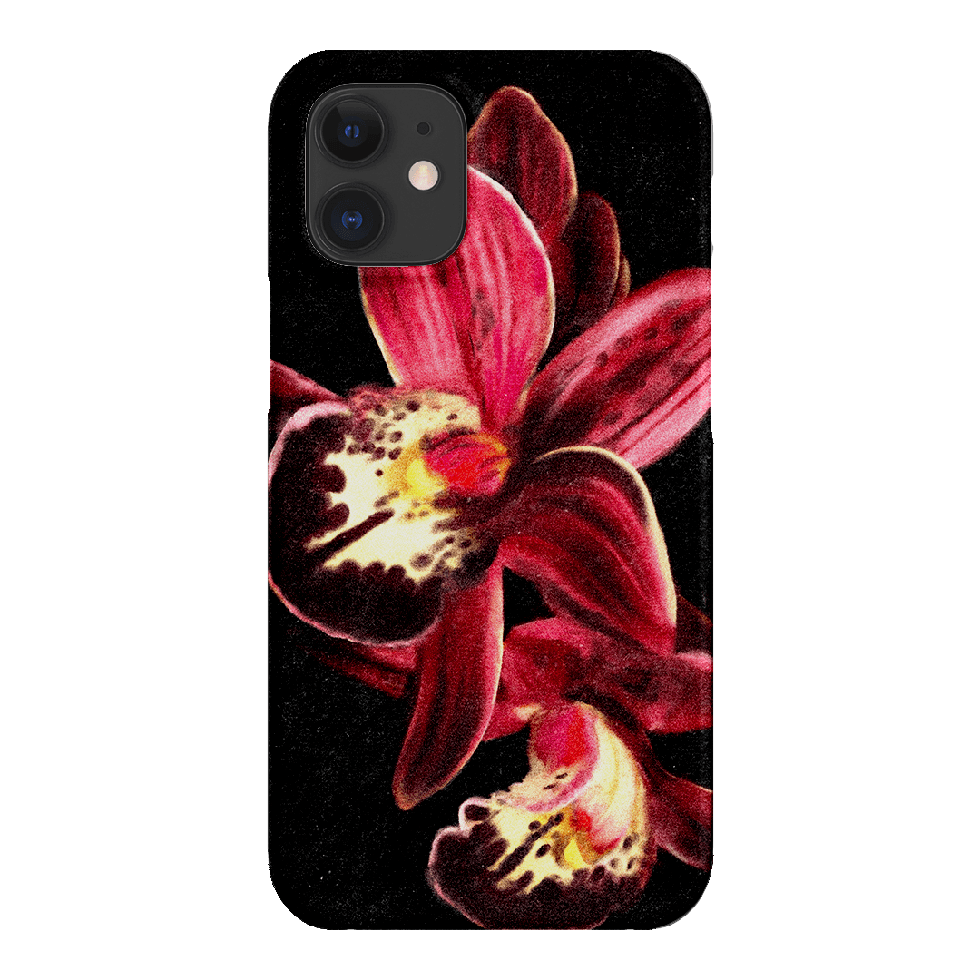 Deep Orchid Printed Phone Cases iPhone 12 / Snap by Sally Hungerford - The Dairy