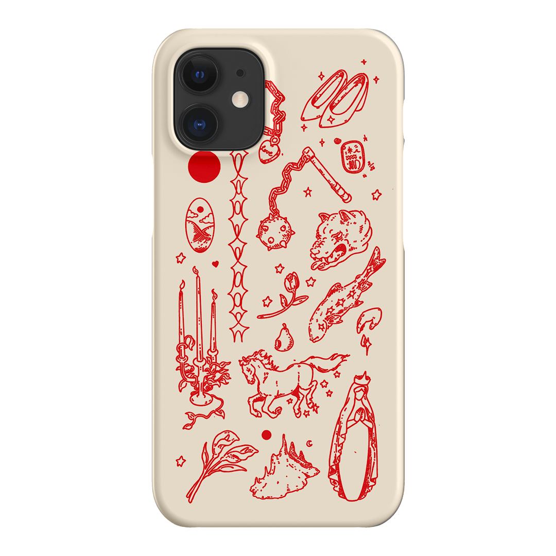 Dreamcore Cream Printed Phone Cases iPhone 12 / Snap by Easty Beasty - The Dairy