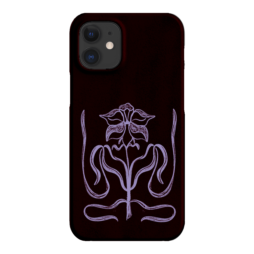 Growth Burgundy Printed Phone Cases by The Dairy - The Dairy