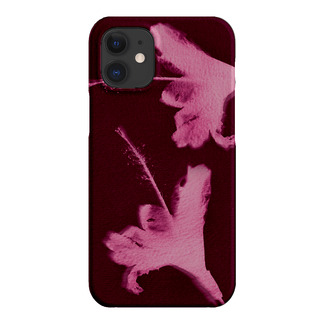Hibiscus Glow Printed Phone Cases iPhone 12 / Snap by Sally Hungerford - The Dairy