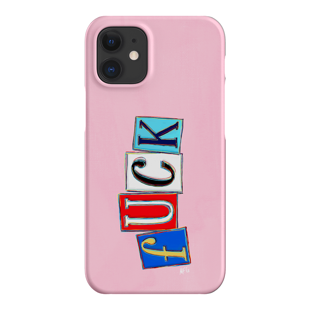 Lil Fcks Pink Printed Phone Cases iPhone 12 / Snap by Margarbs Art - The Dairy