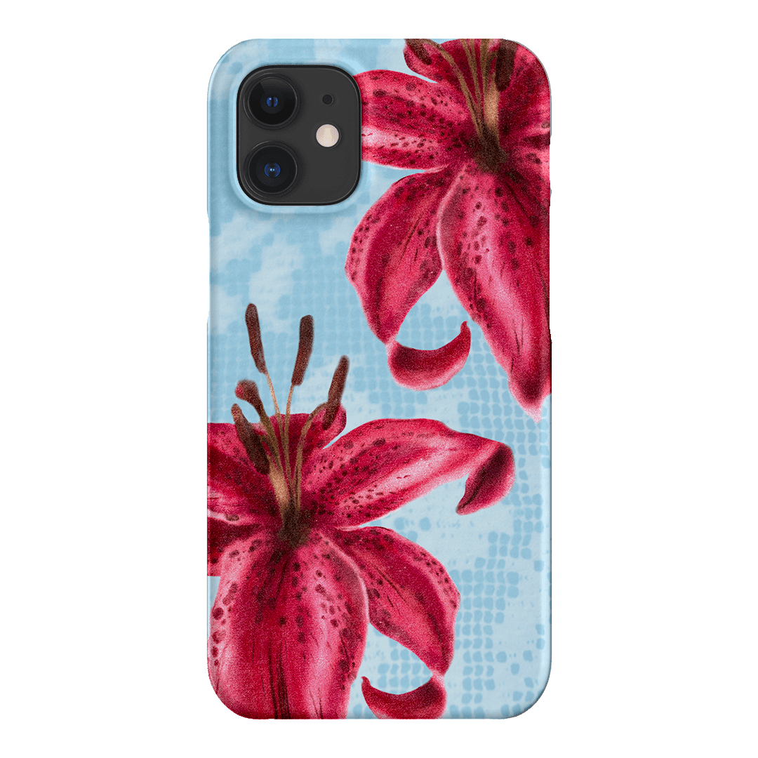Lillies Printed Phone Cases iPhone 12 / Snap by Sally Hungerford - The Dairy