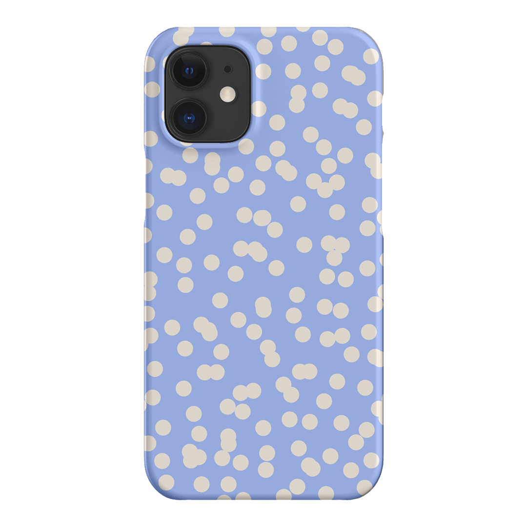 Mini Confetti Periwinkle Salt Printed Phone Cases iPhone 12 / Snap by Veronica Tucker - The Dairy