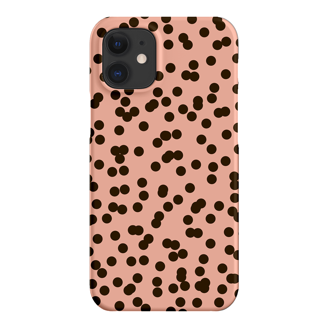 Mini Confetti Pink Chocolate Printed Phone Cases iPhone 12 / Snap by Veronica Tucker - The Dairy