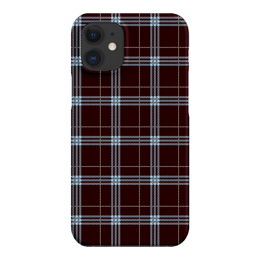Mocha Plaid Printed Phone Cases iPhone 12 / Snap by The Dairy - The Dairy