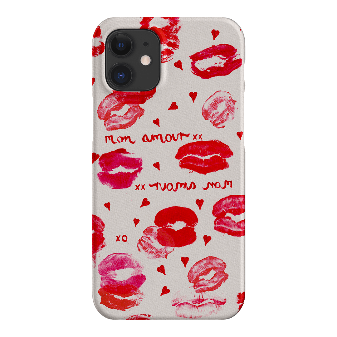 Mon Amour Printed Phone Cases iPhone 12 / Snap by BG. Studio - The Dairy