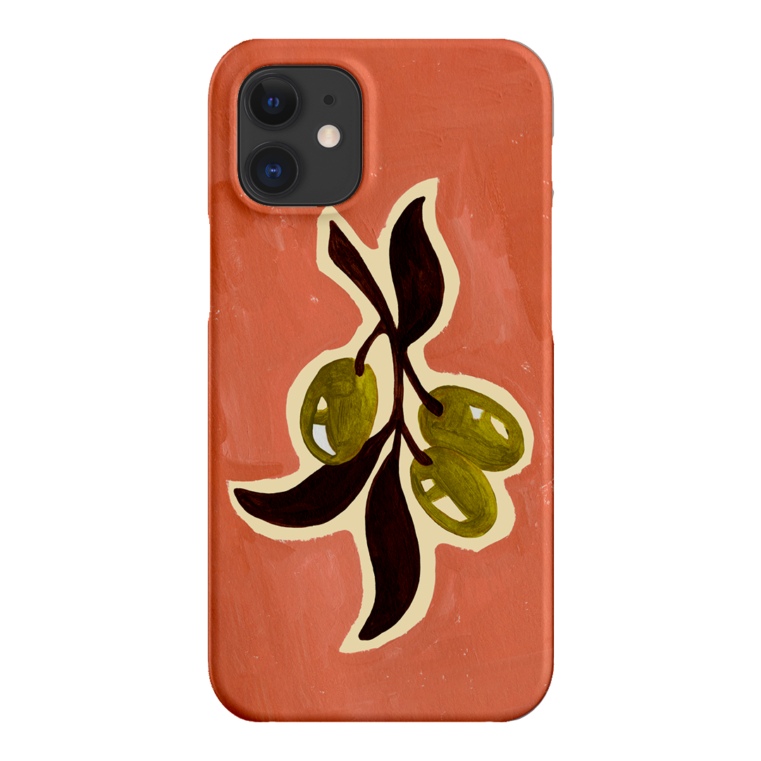 Olives Printed Phone Cases iPhone 12 / Snap by Studio Bon - The Dairy