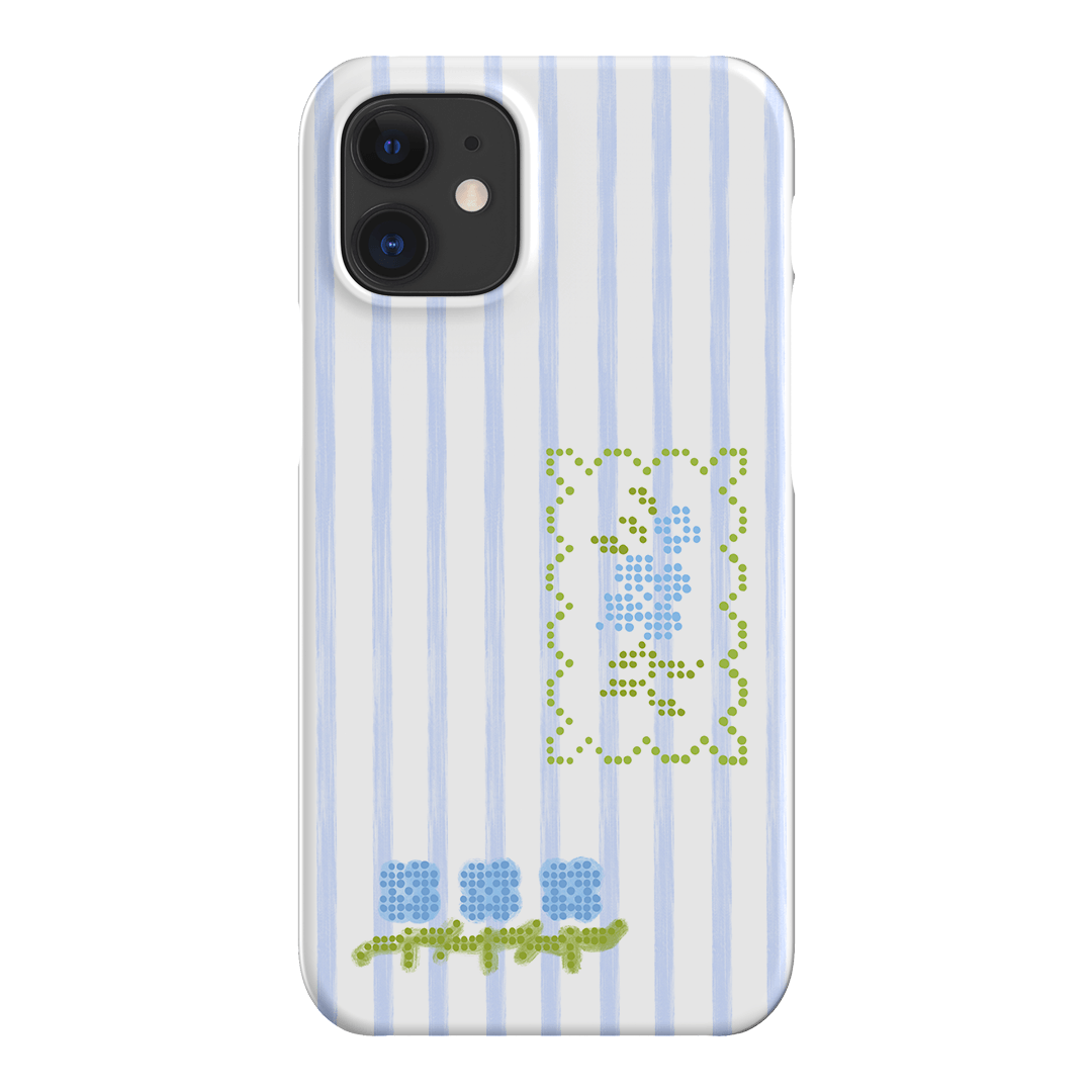 Patchwork Blue Printed Phone Cases iPhone 12 / Snap by Kayla Carr - The Dairy