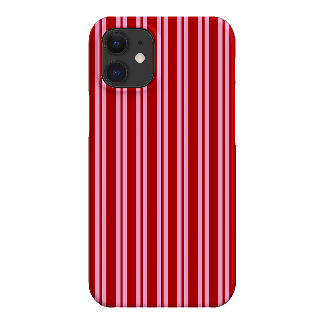 Punch Stripes Printed Phone Cases iPhone 12 / Snap by The Dairy - The Dairy