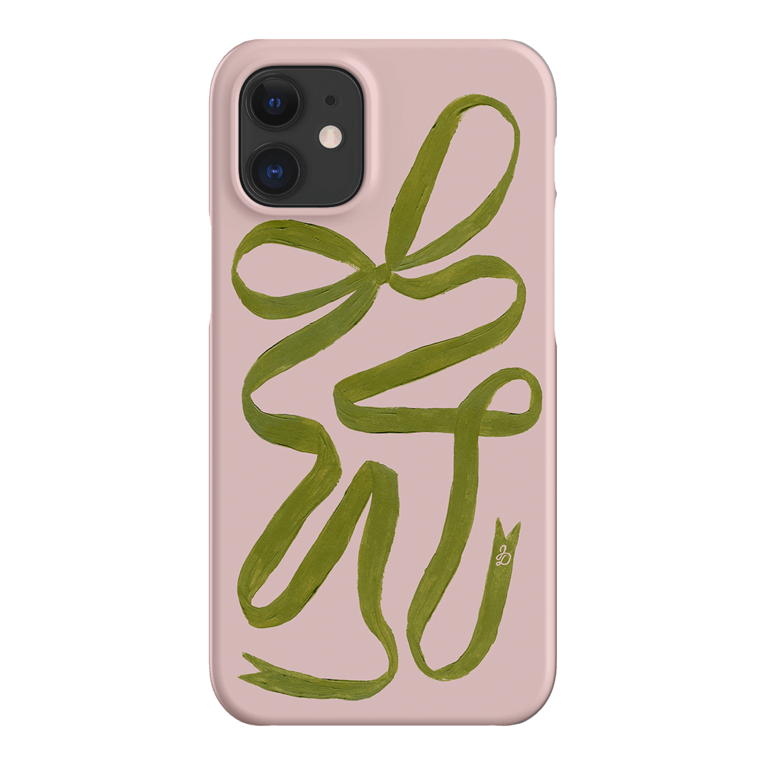 Garden Ribbon Printed Phone Cases iPhone 12 / Snap by Jasmine Dowling - The Dairy