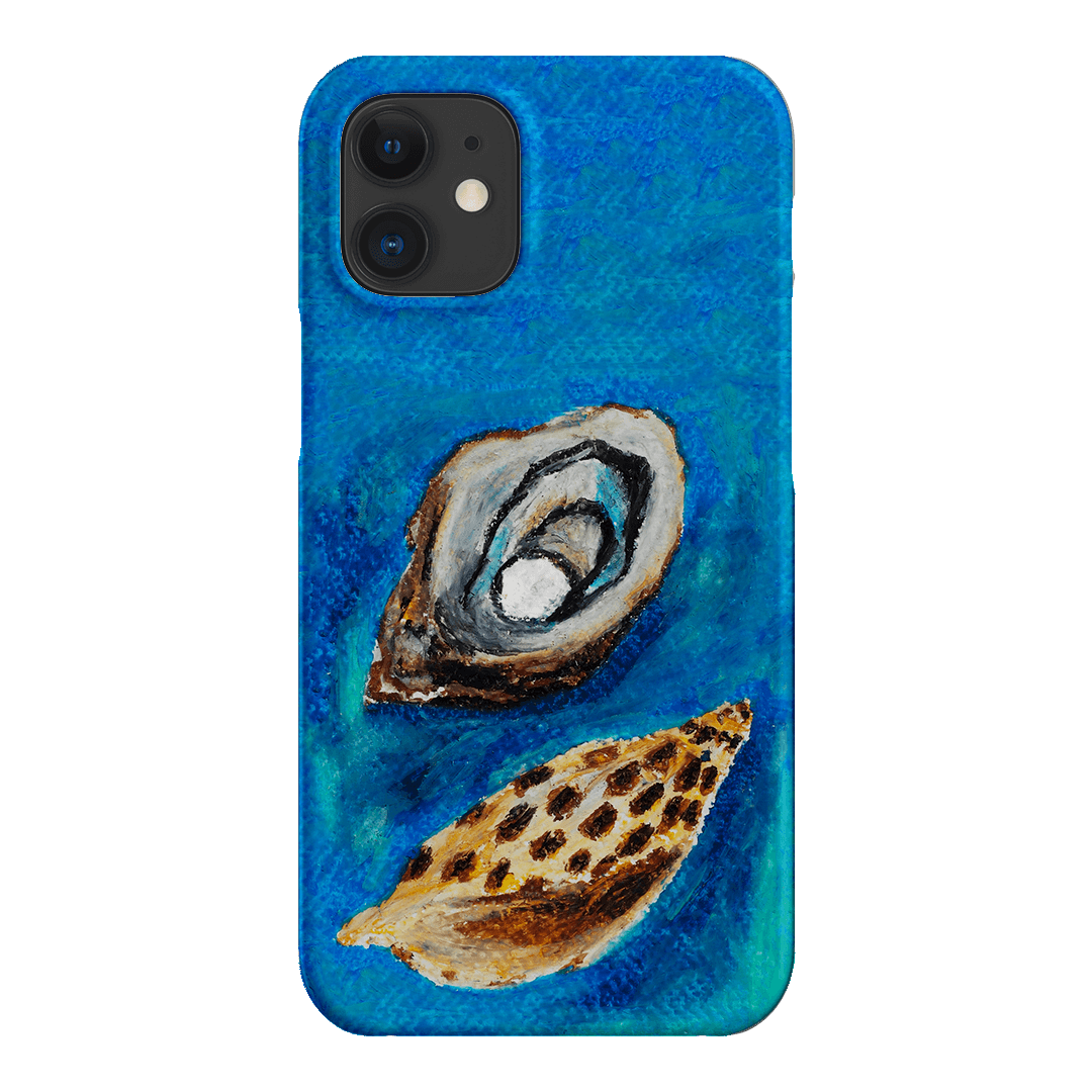 Sea Shells Printed Phone Cases iPhone 12 / Snap by Lisa Hu - The Dairy