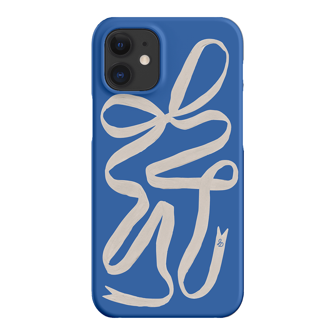 Something Blue Ribbon Printed Phone Cases iPhone 12 / Snap by Jasmine Dowling - The Dairy