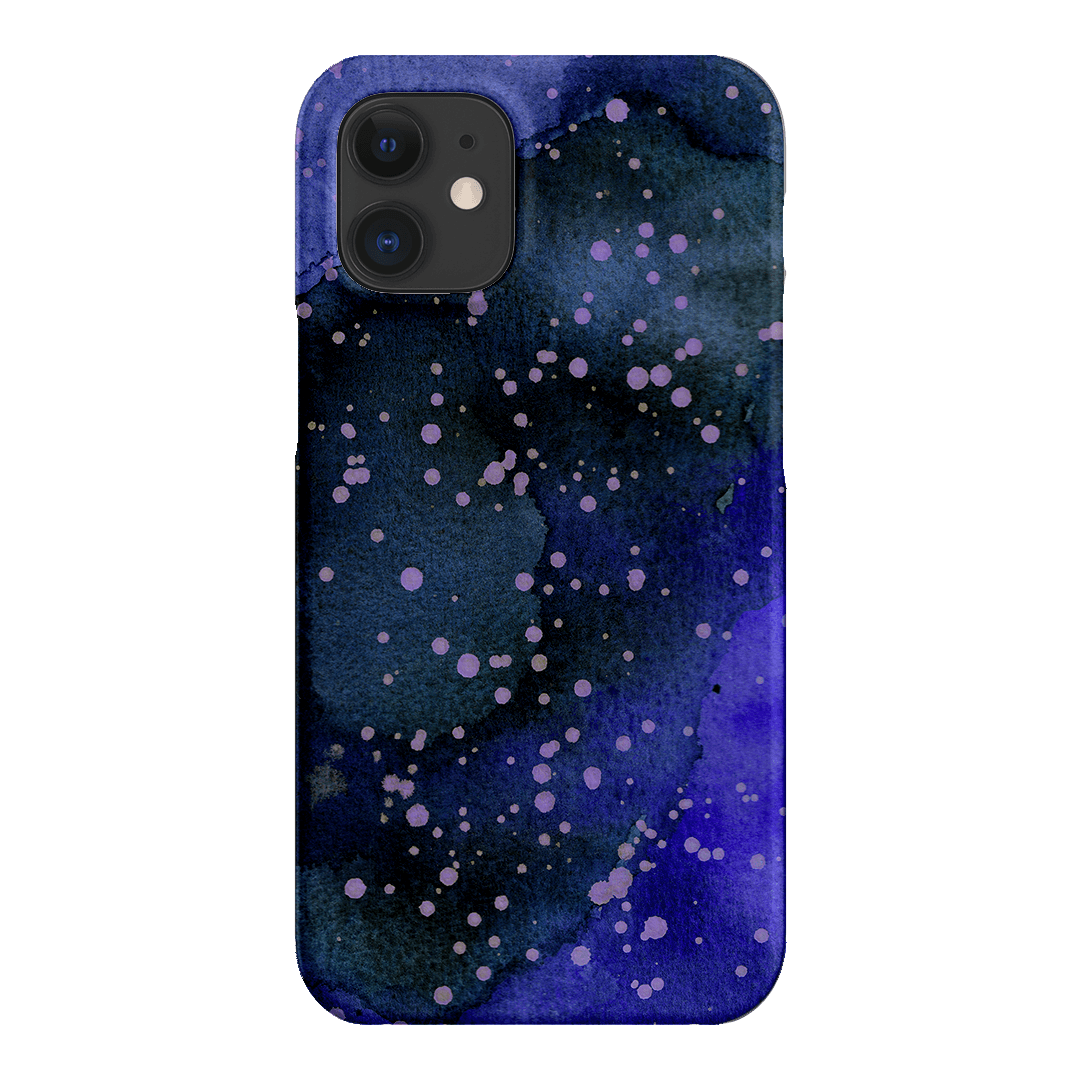 Spotty Navy Printed Phone Cases iPhone 12 / Snap by The Dairy - The Dairy