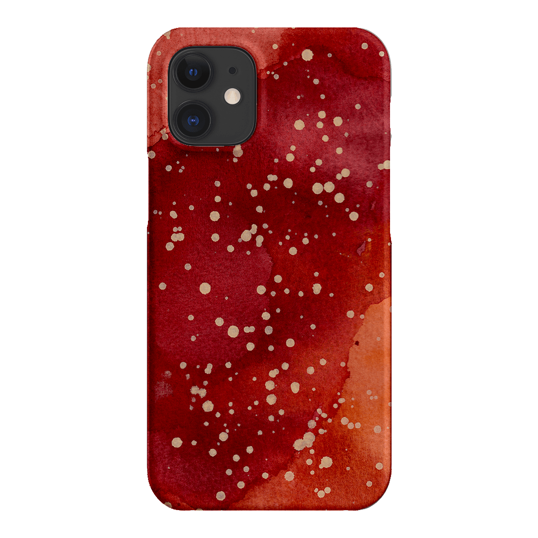 Spotty Rust Printed Phone Cases iPhone 12 / Snap by The Dairy - The Dairy