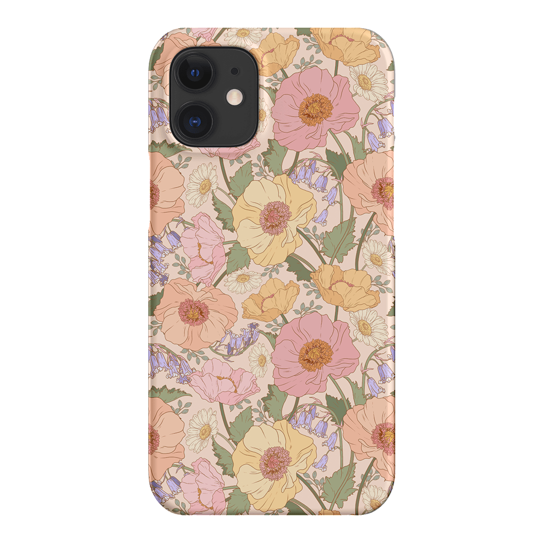 Spring Poppy Printed Phone Cases iPhone 12 / Snap by Kasiags Art - The Dairy