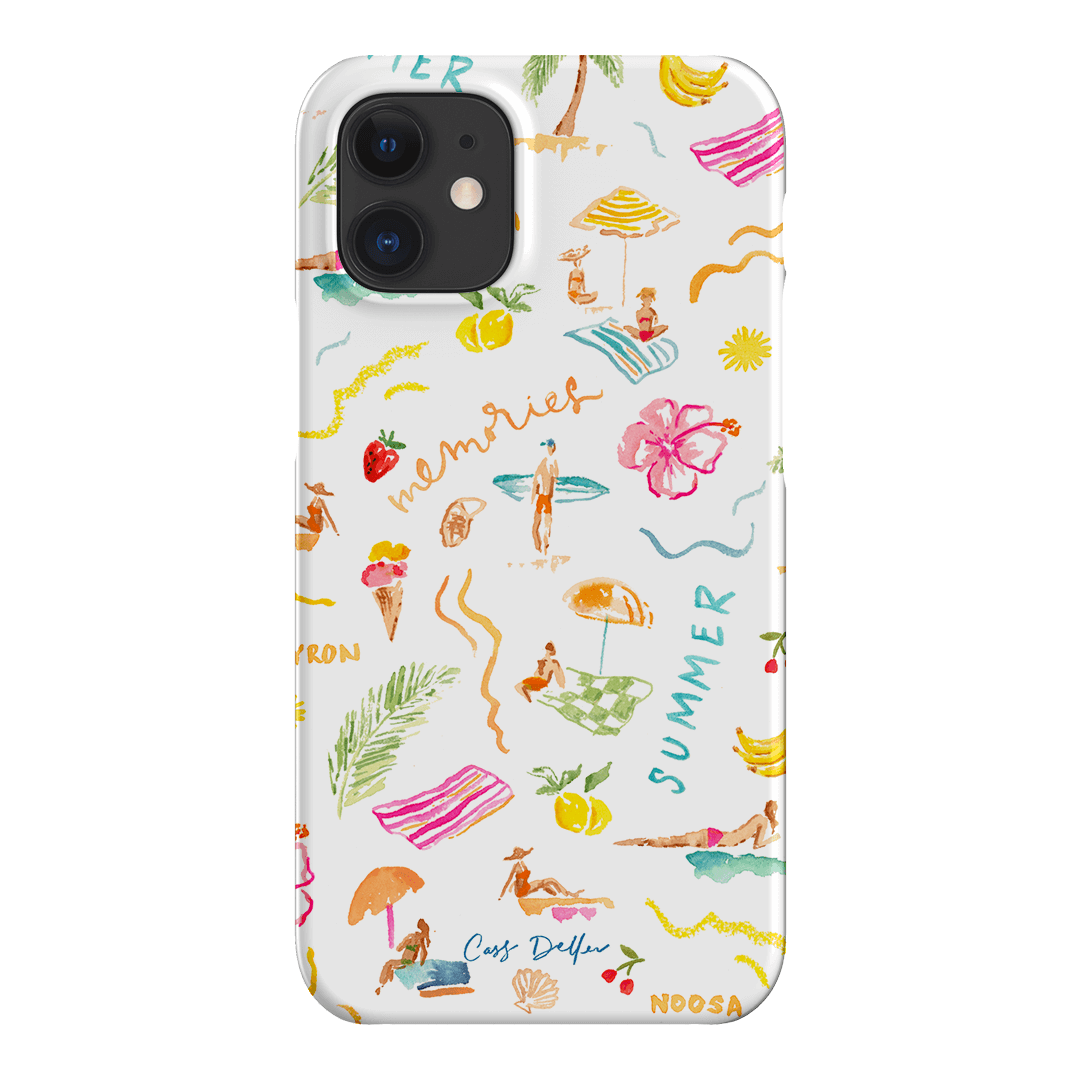Summer Memories Printed Phone Cases iPhone 12 / Snap by Cass Deller - The Dairy