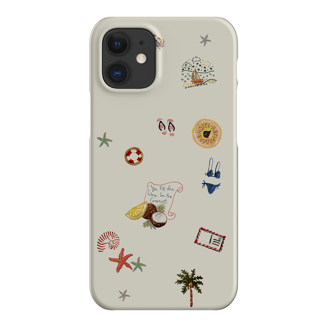 Vacay All Day Cream Printed Phone Cases by Antipodean - The Dairy