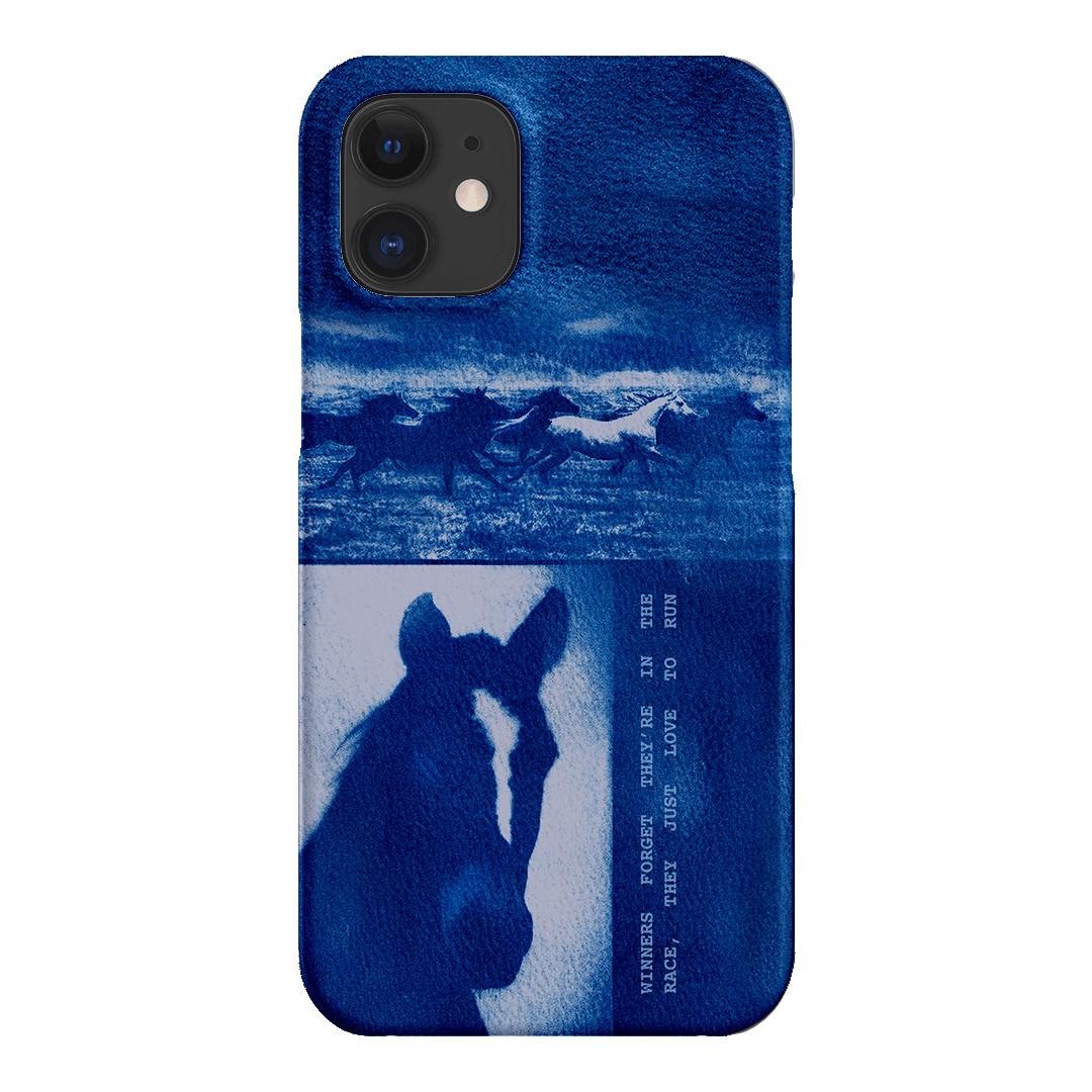 Wild Horses Printed Phone Cases iPhone 12 / Snap by Sally Hungerford - The Dairy