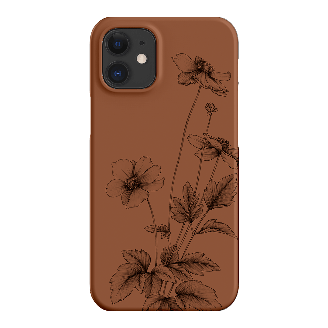 Windflowers Study Printed Phone Cases iPhone 12 / Snap by Typoflora - The Dairy