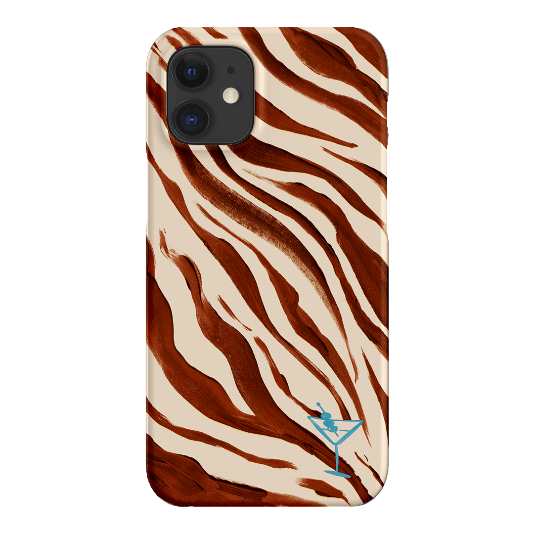 Zebra Tini Printed Phone Cases iPhone 12 / Snap by Charlie Taylor - The Dairy