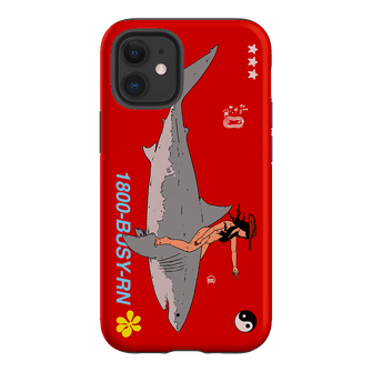 1800-Busy Rn in Red Printed Phone Cases iPhone 12 / Armoured by Easty Beasty - The Dairy