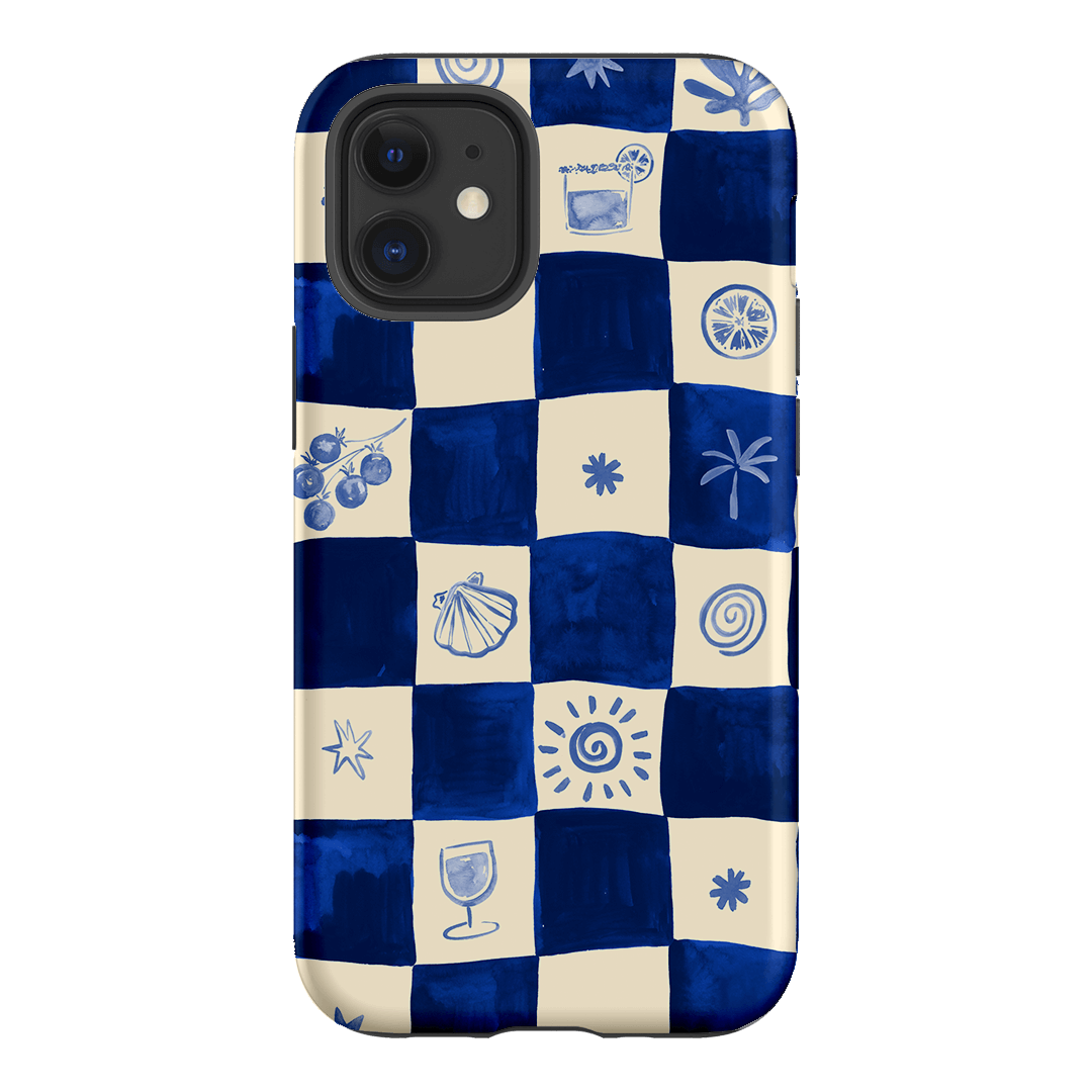 Afternoon Mezze Azure Printed Phone Cases iPhone 12 / Armoured by Charlie Taylor - The Dairy