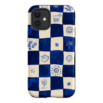 Afternoon Mezze Azure Printed Phone Cases iPhone 12 / Armoured by Charlie Taylor - The Dairy