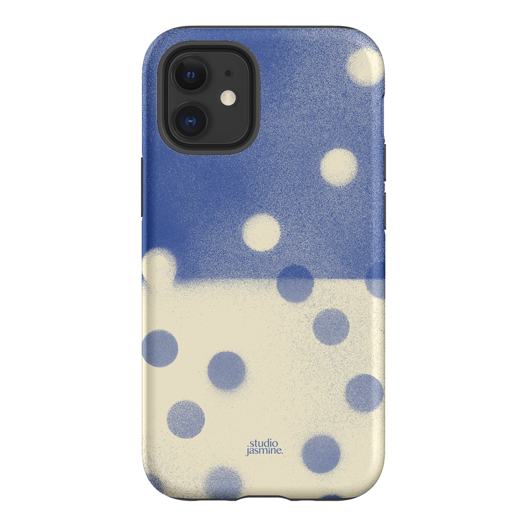 Bleu Polka Dot Printed Phone Cases iPhone 12 / Armoured by Jasmine Dowling - The Dairy