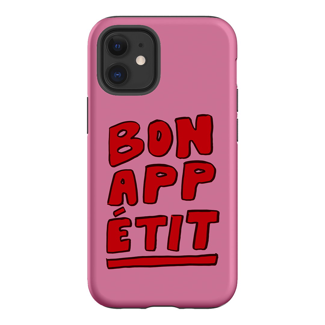 Bon Appetit Red Printed Phone Cases iPhone 12 / Armoured by The Dairy - The Dairy