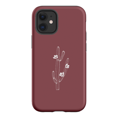 Cactus Flower Printed Phone Cases iPhone 12 / Armoured by Typoflora - The Dairy