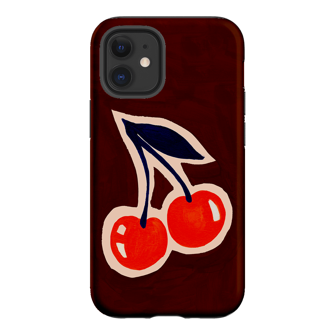 Cherries Printed Phone Cases iPhone 12 / Armoured by Studio Bon - The Dairy